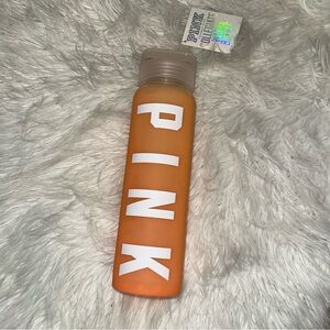 NWT PINK Victoria's Secret Collegiate Water Bottle.